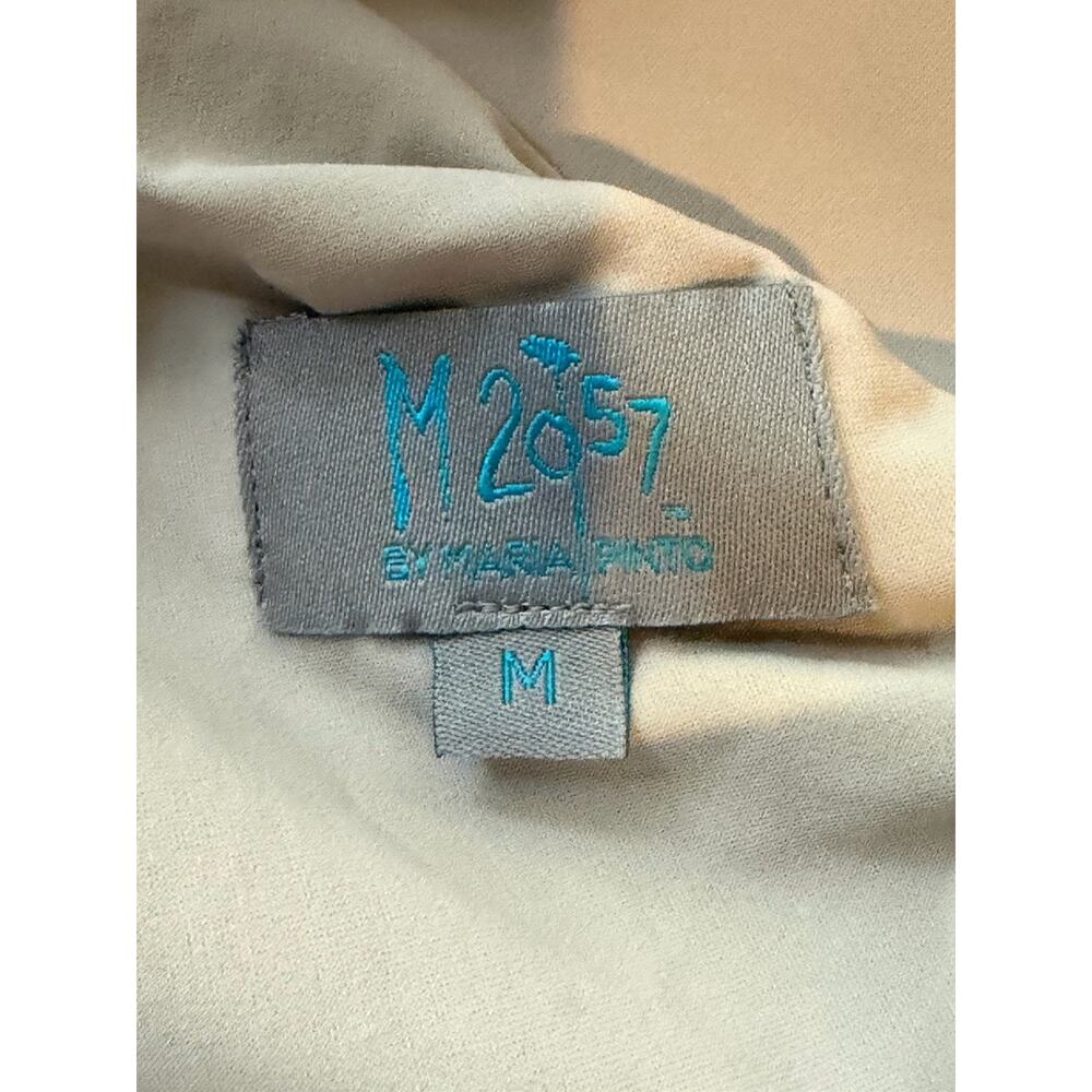Maria Pinto Lightweight Sleeveless Gray Top Size Medium - Picture 3 of 4